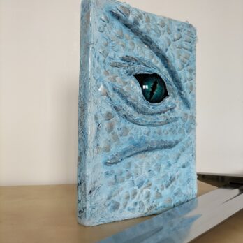 Cahier A5 couverture dragon de glaces