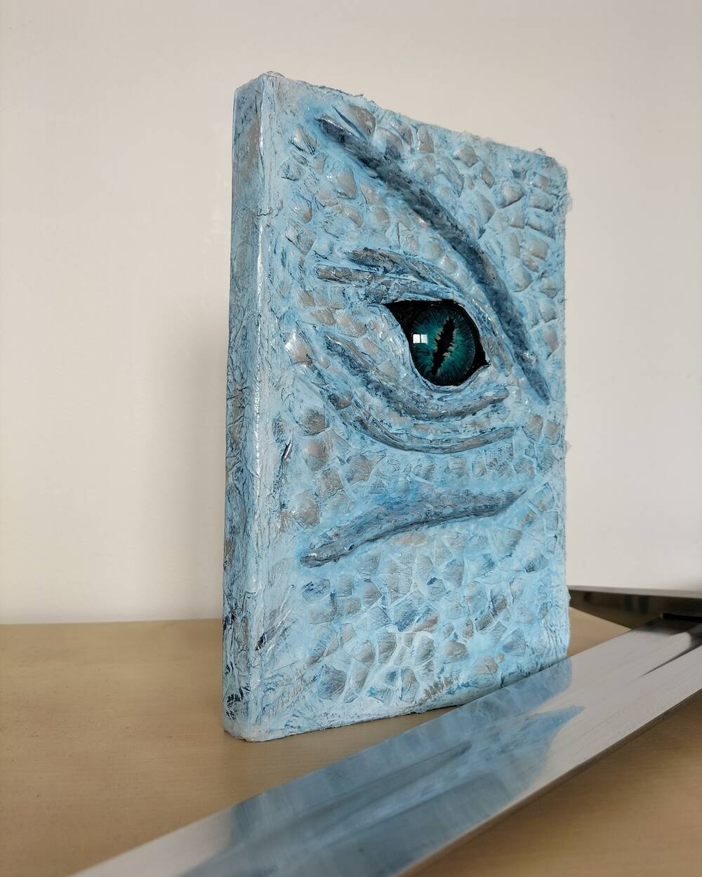 Cahier A5 couverture dragon de glaces