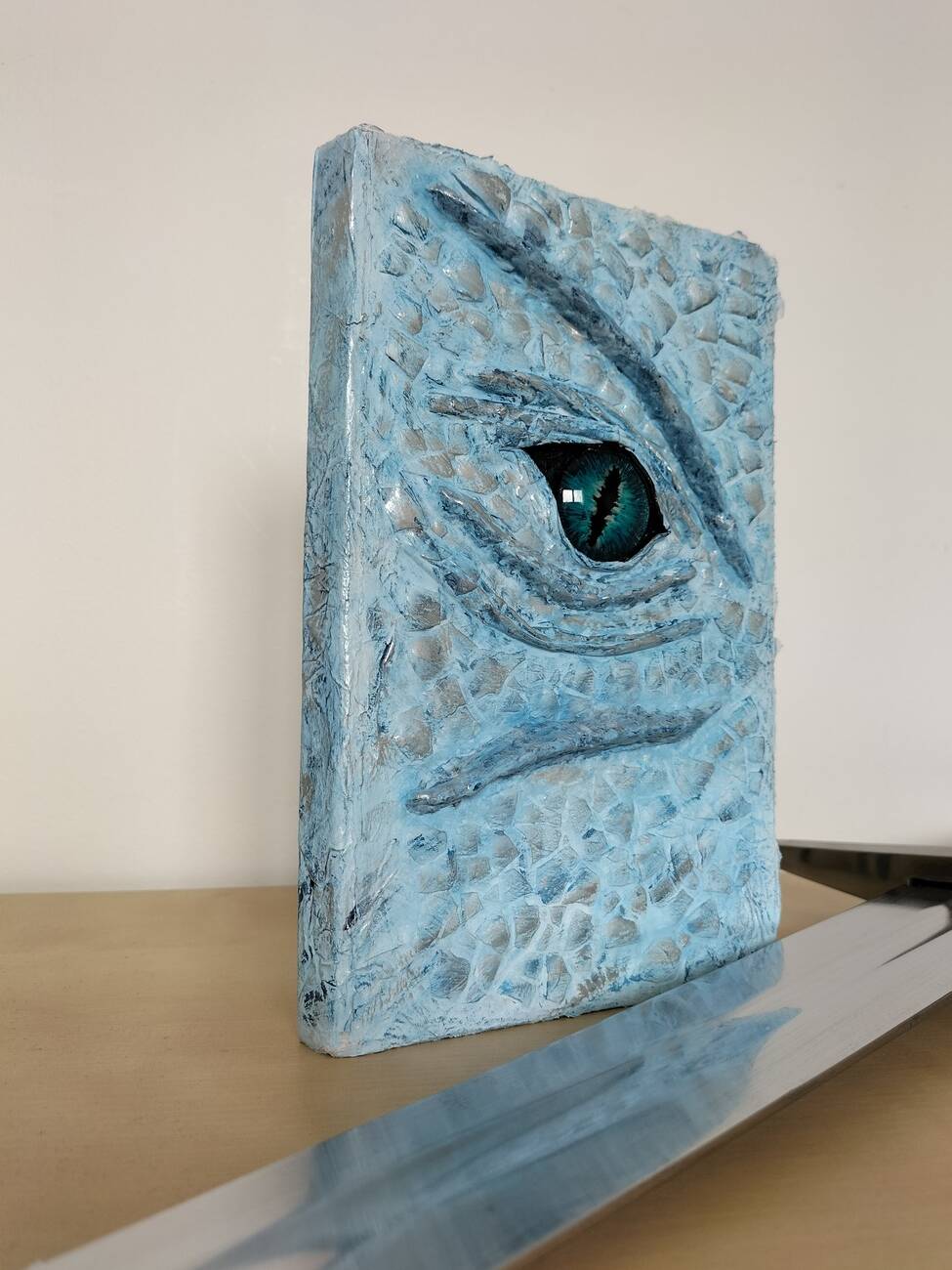 Cahier A5 couverture dragon de glaces