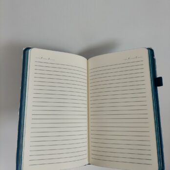 Pages lignées au format A5