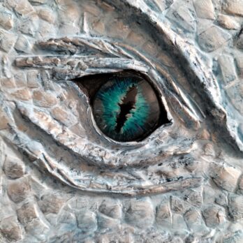 Oeil de dragon blanc, couverture A5